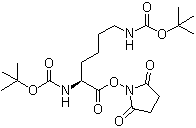N,N'-二叔丁氧羰基-L-賴氨酸 N-丁二酰亞胺酯 30189-36-7